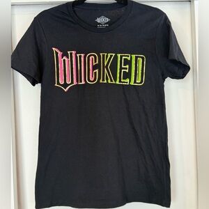 “Wicked” Black Short Sleeve Tee Medium